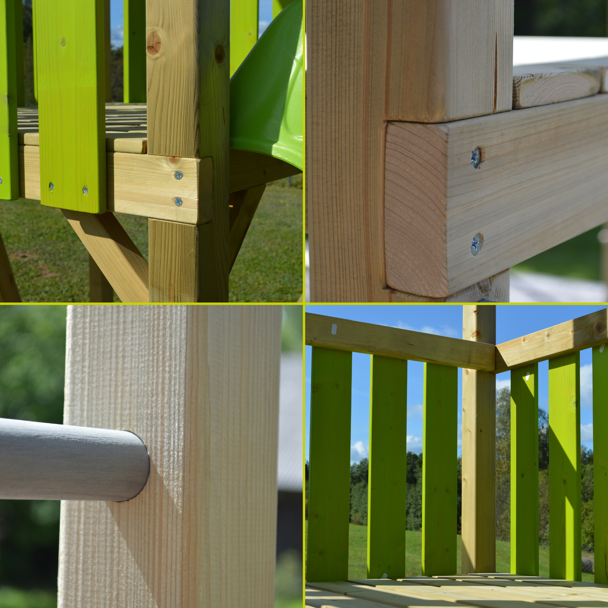 C11 Classic Playground with Slide and Climb Module