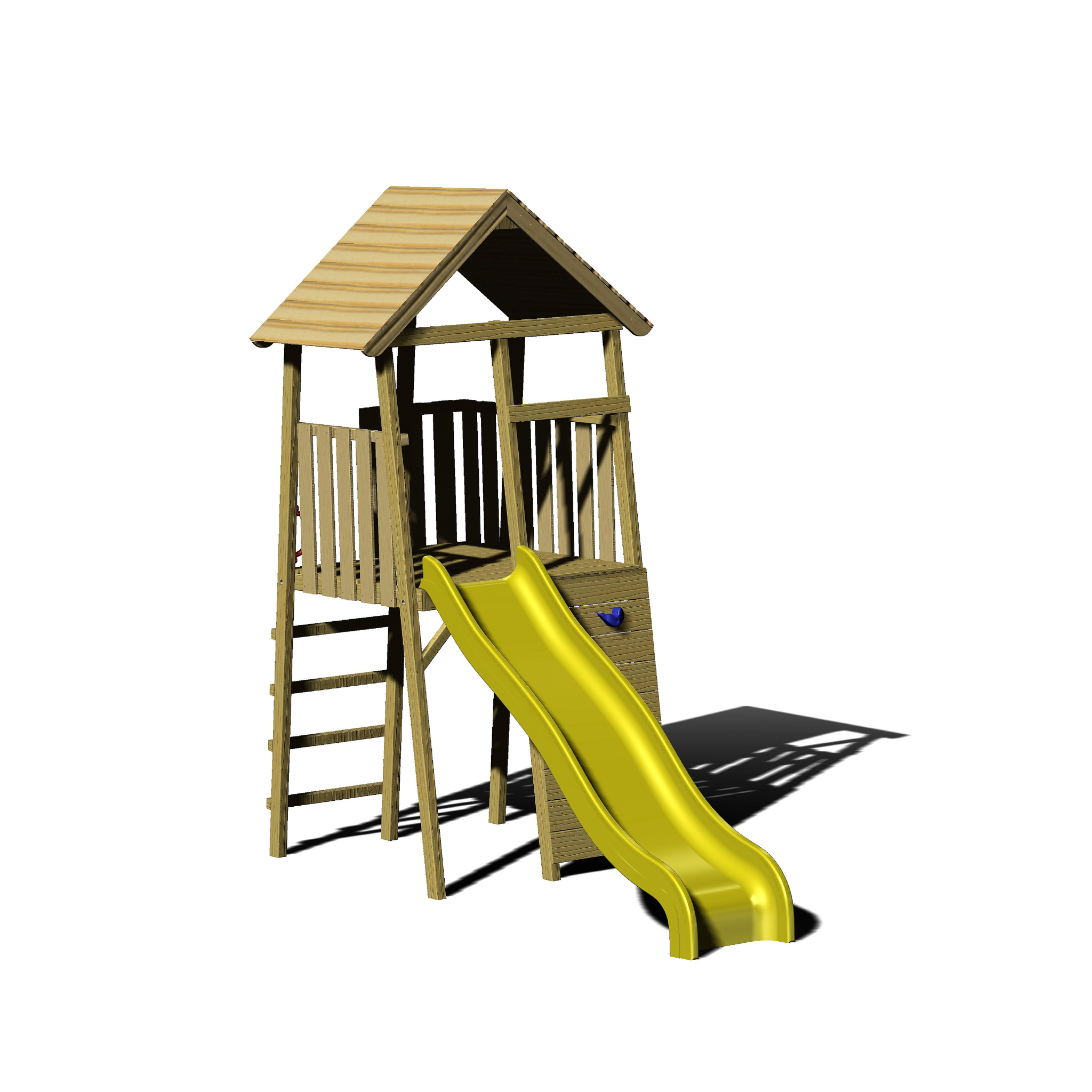 J1 Junior Play Tower with Slide 120cm