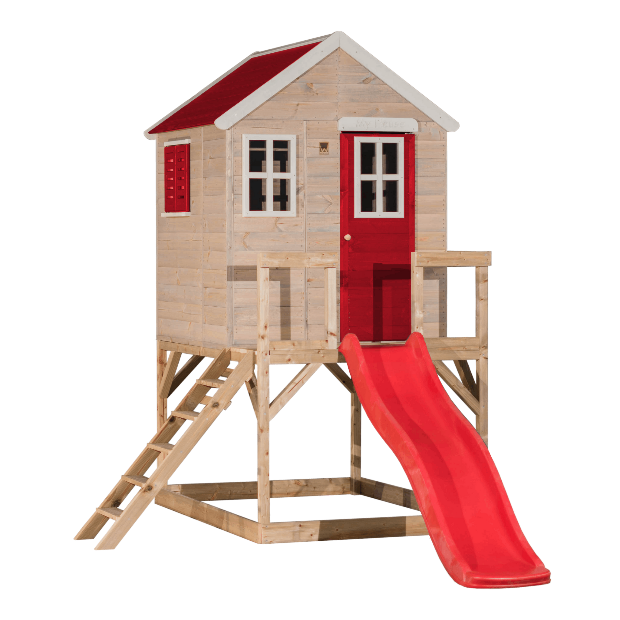 Wendi Toys M22R My Lodge with Platform and Slide