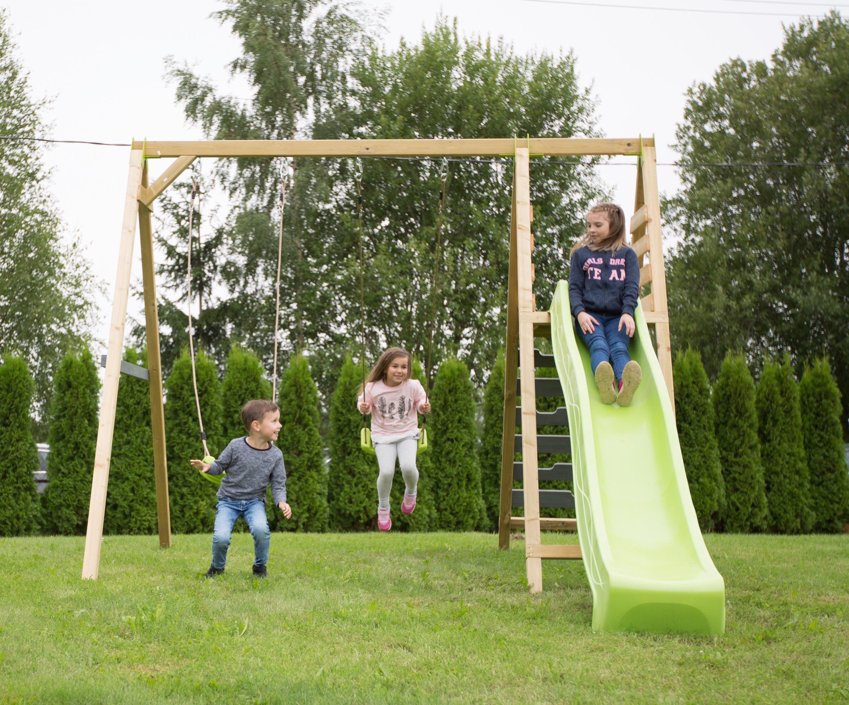 S10 Classic Climb Set with Slide