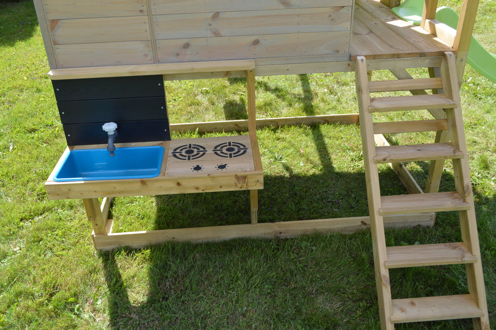 M21-K My Lodge with Platform + Kitchen Attachment