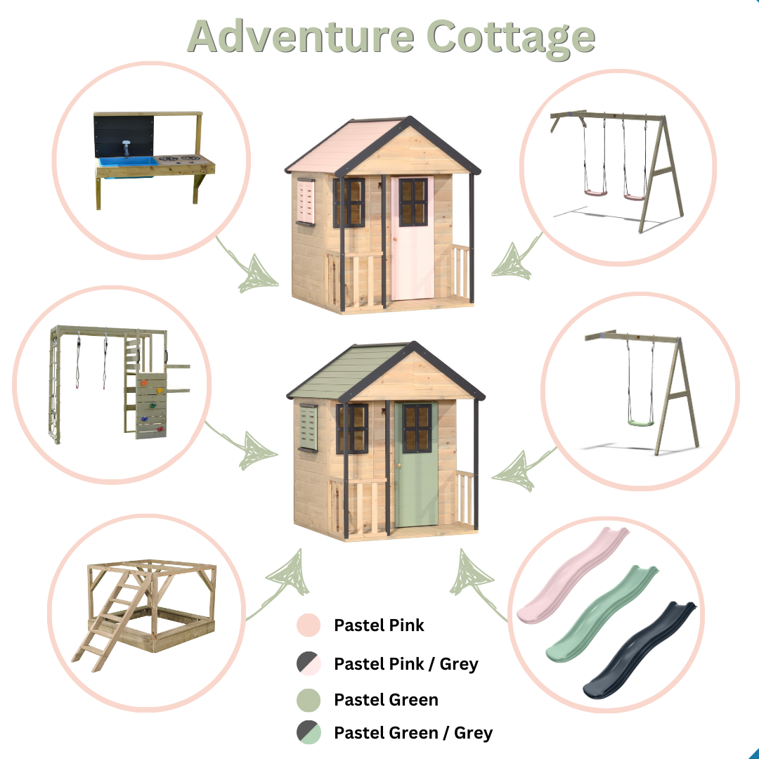 Modular Playhouse Adventure Cottage