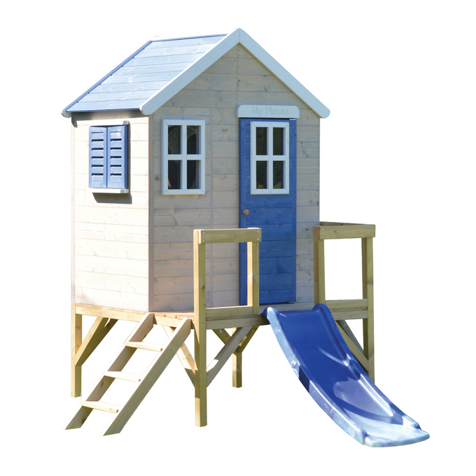 M26 Playhouse with Platform and Slide  My Cottage