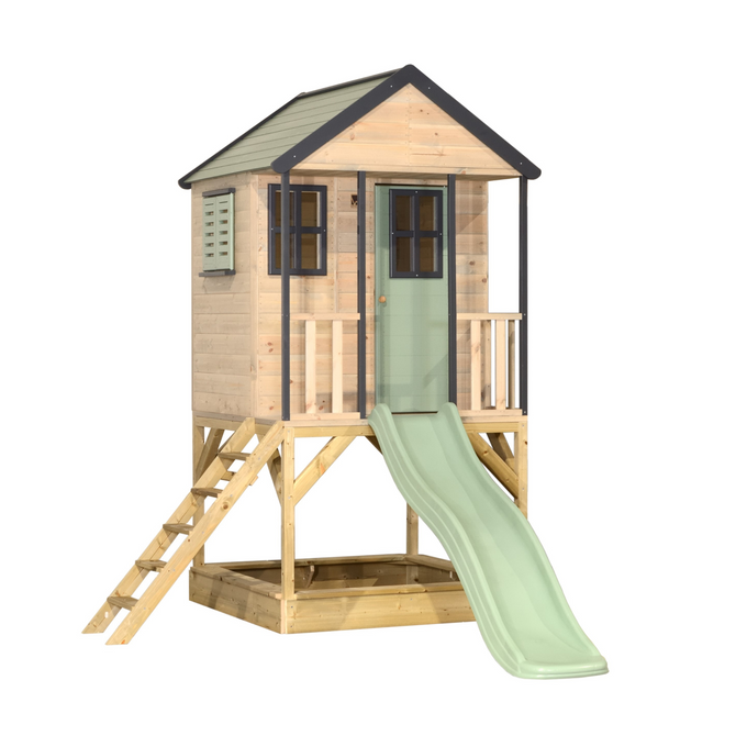 M48 Adventure Cottage House with Platform and Slide